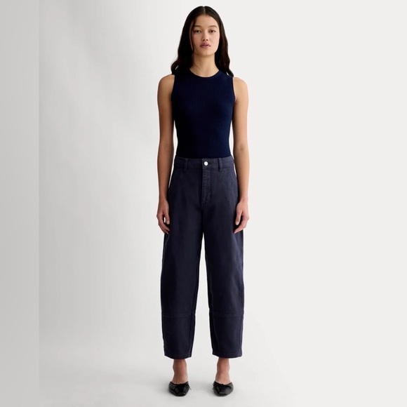 Everlane Pants - The utility barrel pant Navy